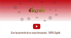 Desktop Screenshot of alegretv.com